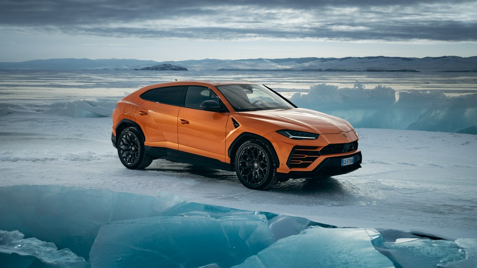 Lamborghini Urus Pearl Capsule Оранжевый 8k