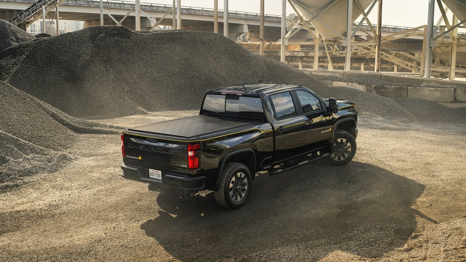 2021 Chevrolet Silverado 2500 Задний 4k