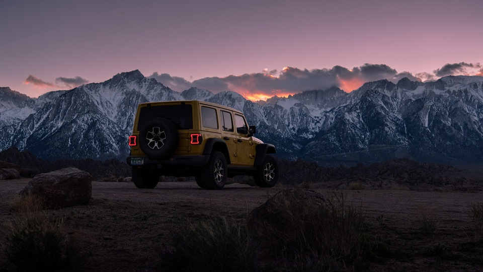 Jeep Wrangler Rubicon задний 5k