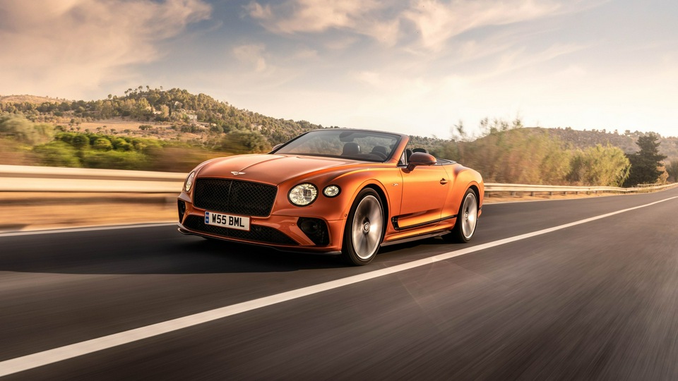 2021 Bentley Continental GT Speed кабриолет 5k