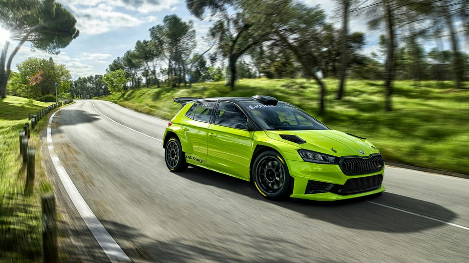 Ралли Skoda Fabia RS 2022 года