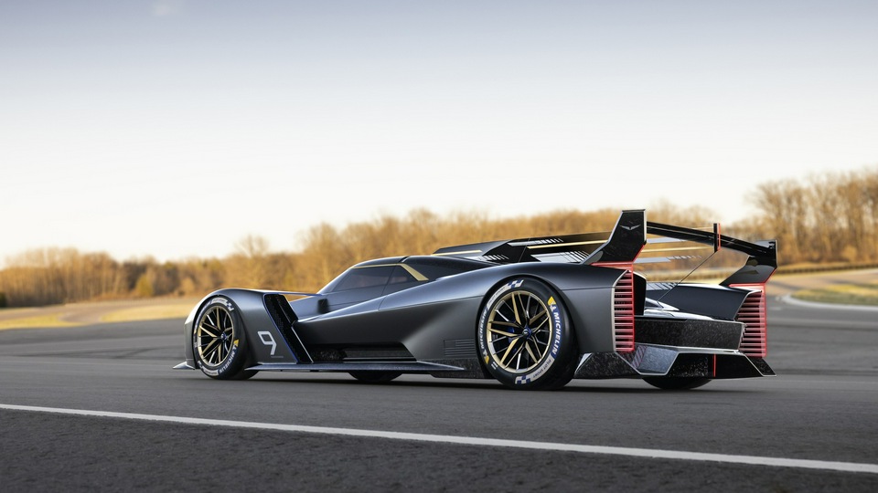 2022 Гиперкар Cadillac Project GTP сзади 5k