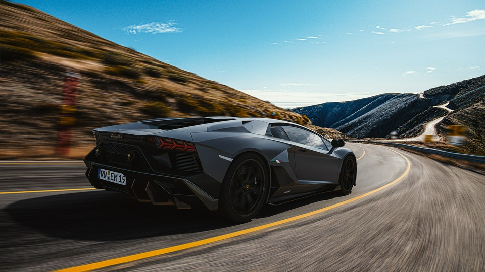 Lamborghini Aventador Ultimae 4k