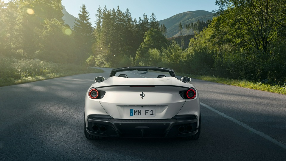 2022 Novitec Ferrari Portofino сзади 8k