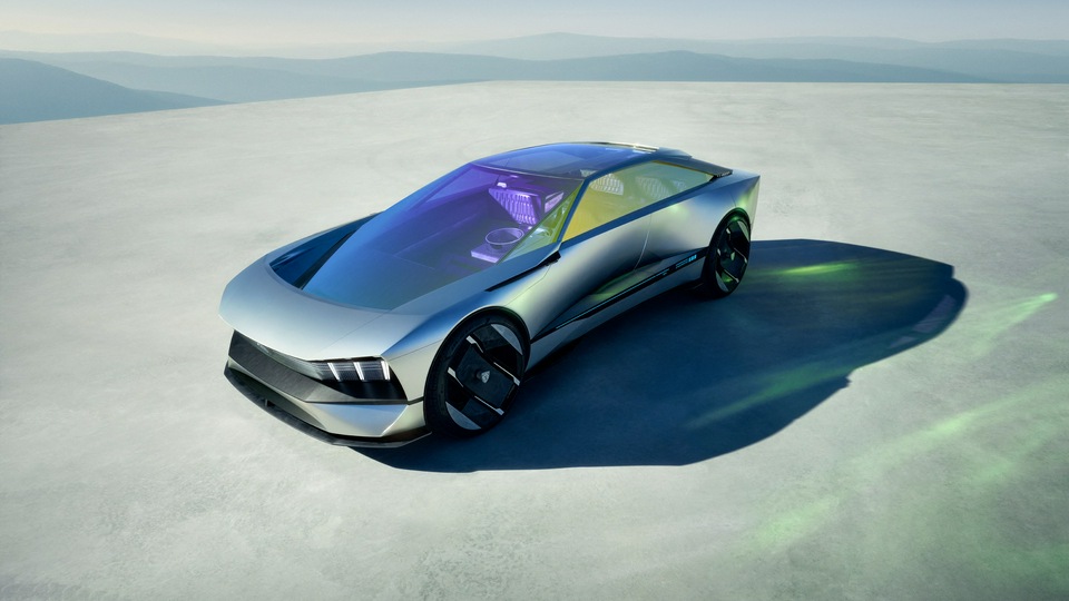 Концепция Peugeot Inception Concept 10k