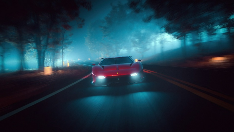 Ferrari P80 C CGI