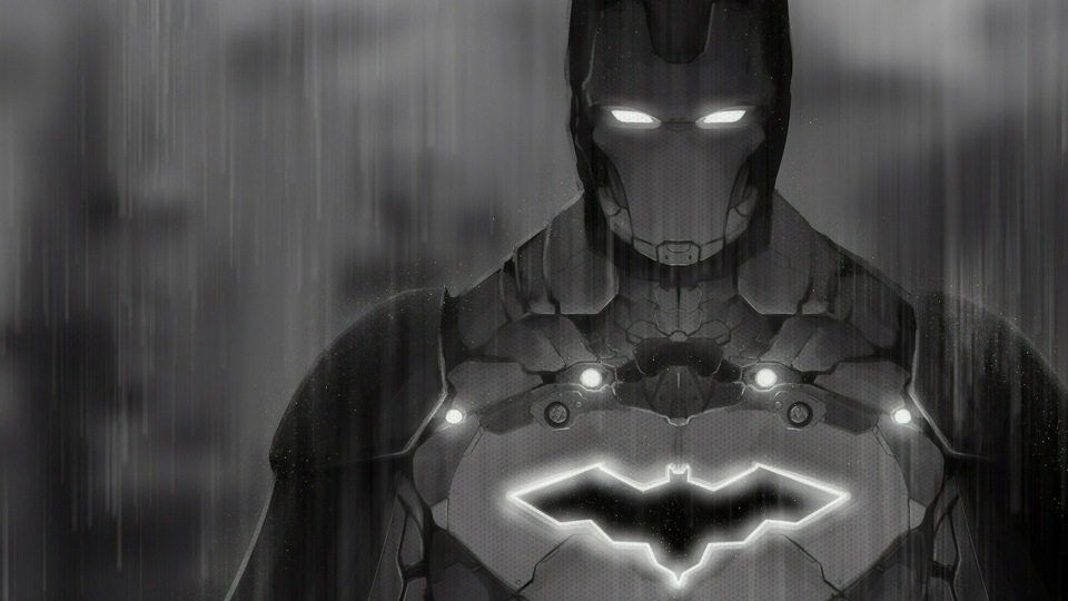 Железная летучая мышь 4k