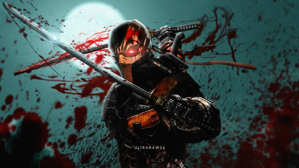 Новый рисунок Deathstroke 4k