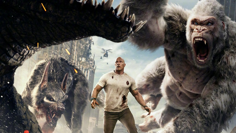 Китайский плакат Rampage 2018