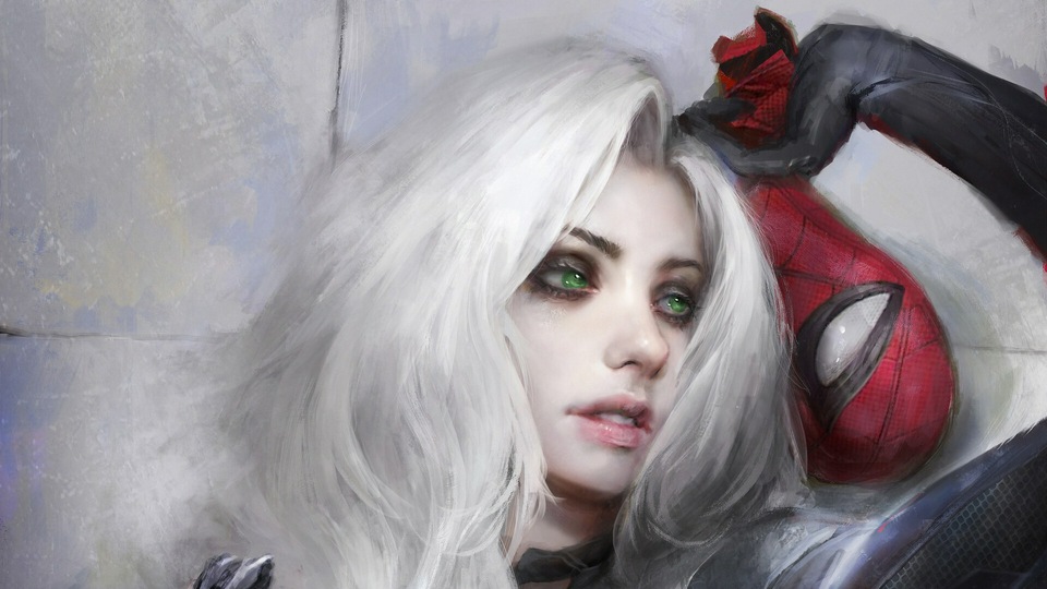 Черный кот Человек-паук