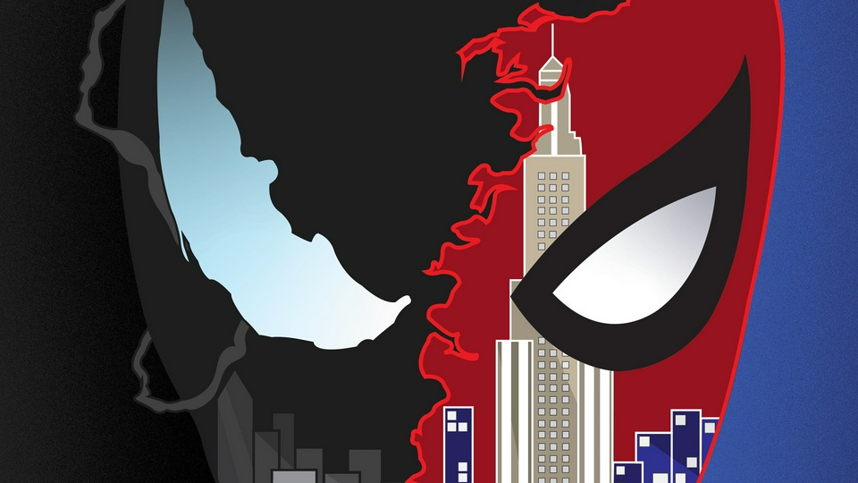 Человек-паук вдали от дома 4k Новое искусство