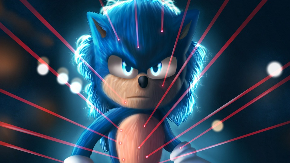 Sonic The Hedgehog 4k Арт