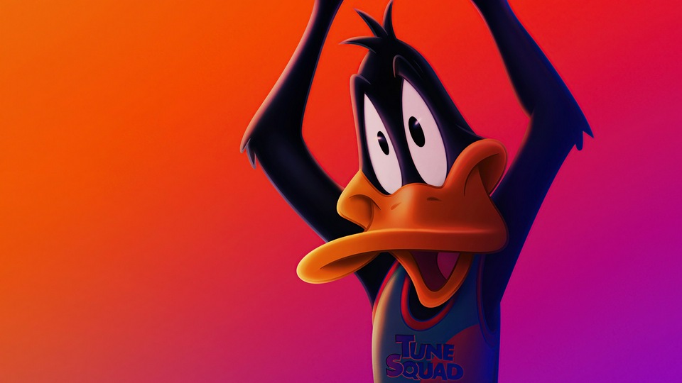 Daffy Duck Space Jam Новое наследие 8k