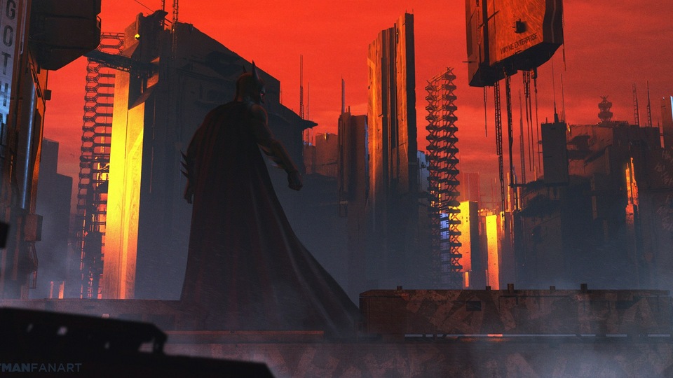 Бэтмен Красное небо