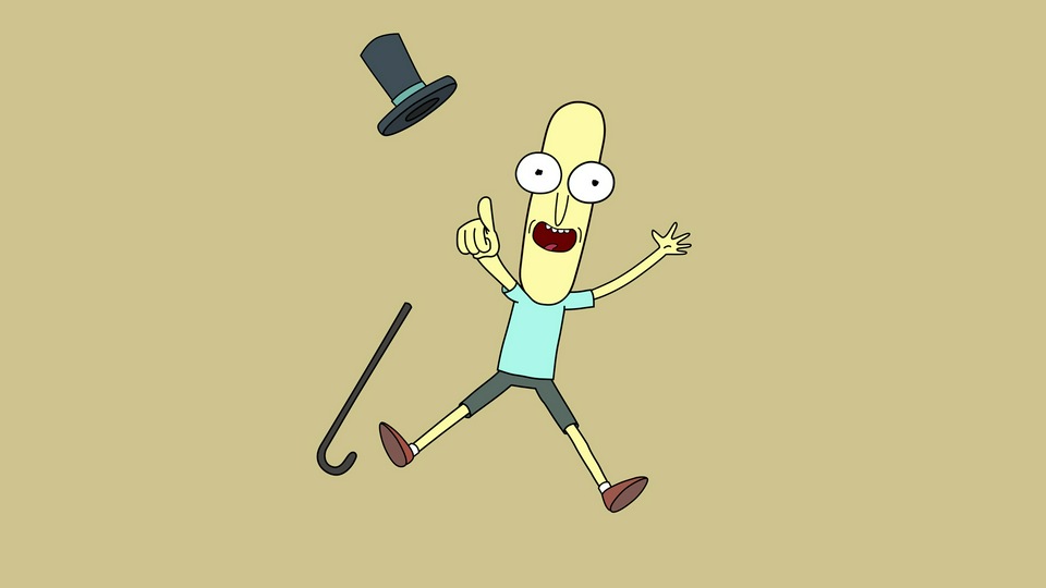 MrPoopybutthole Рик и Морти 4k