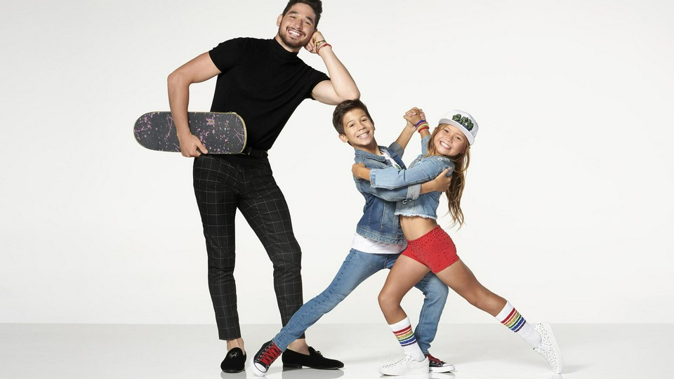 Скейтбордист Скай Браун и Джей Ти Черч в Танцах со звездами Юниоры