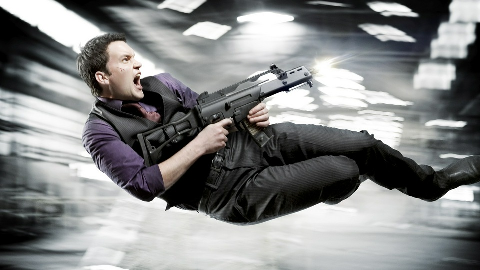 Кай Оуэн в роли Риса Уильямса в Торчвудском телешоу 5k