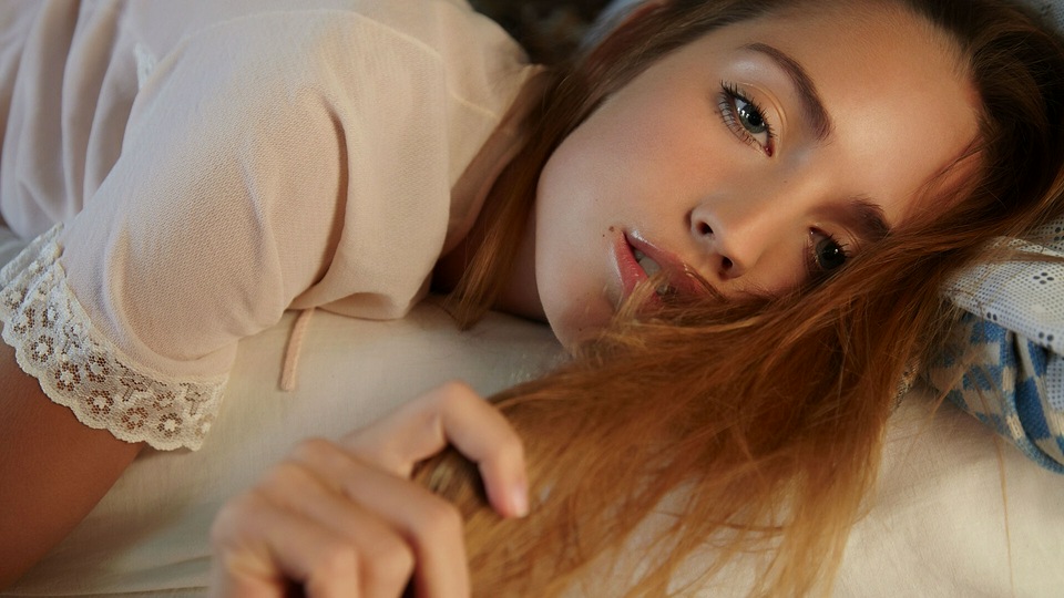 Красивые Волосы Девушки Голубые глаза