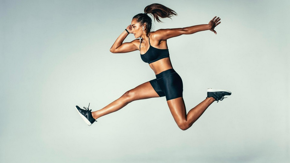 Фотосессия спортивных женщин