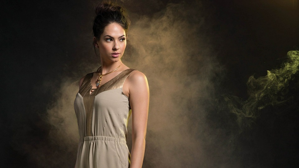 Фотосессия амазонской девушки