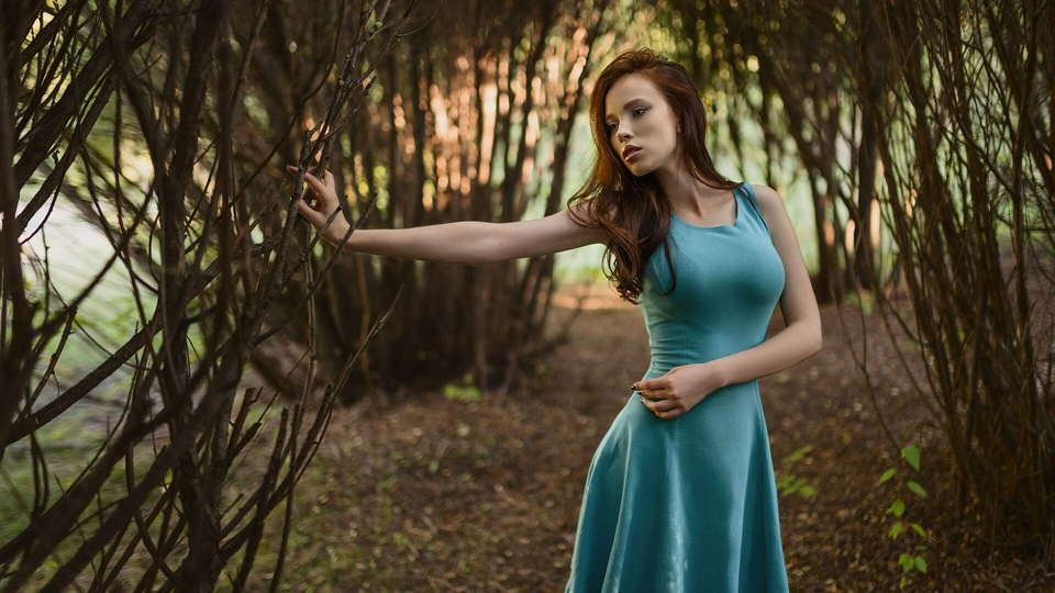 Лесная девушка