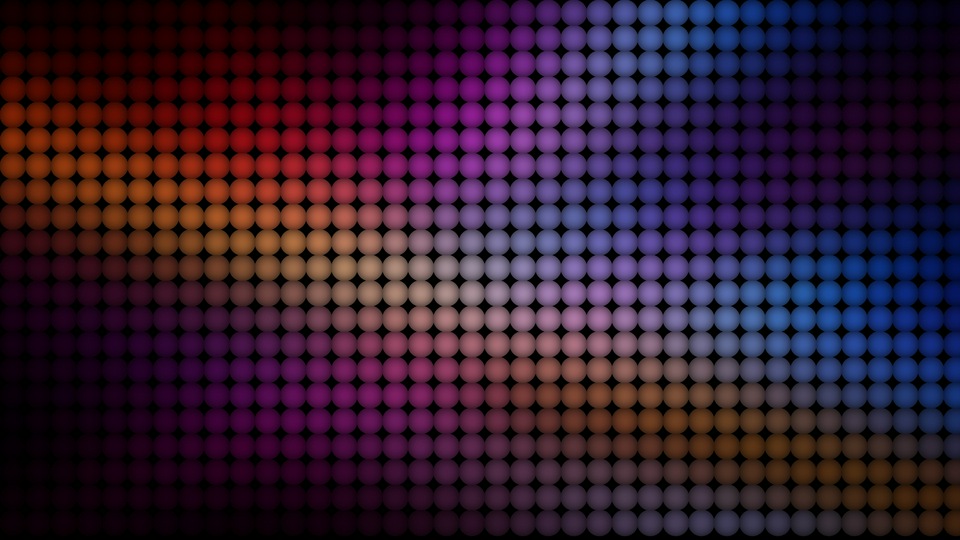Абстрактные шарики с дырочками 4k