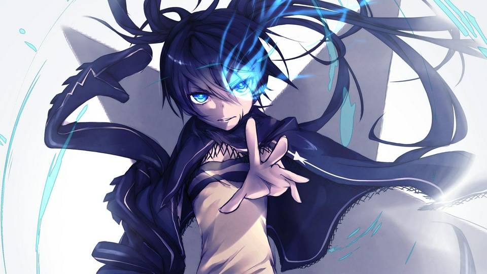 Аниме Black Rock Shooter Черный Рок Шутер