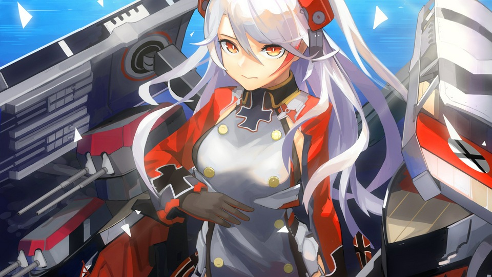 Аниме-игра Azur Lane 4k