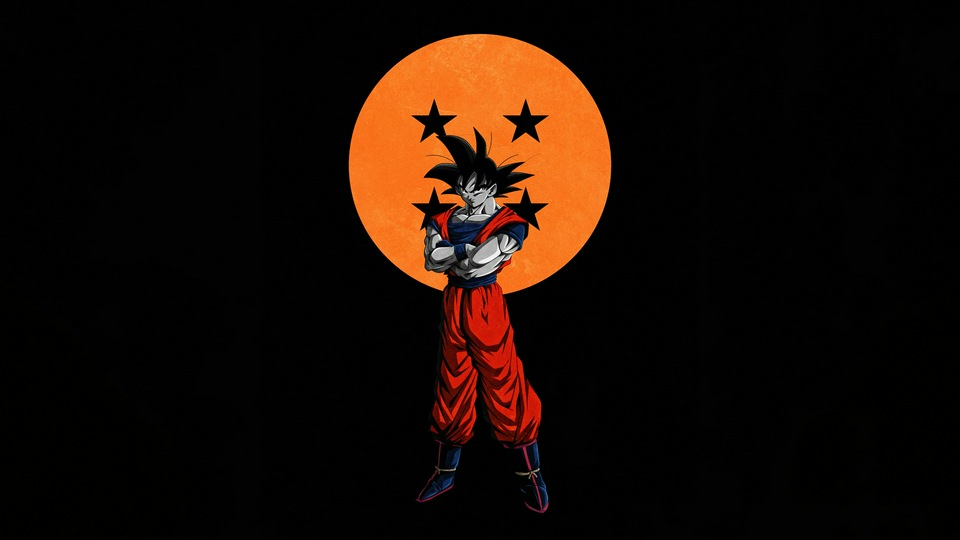 Goku Dragon Ball Темный 5k