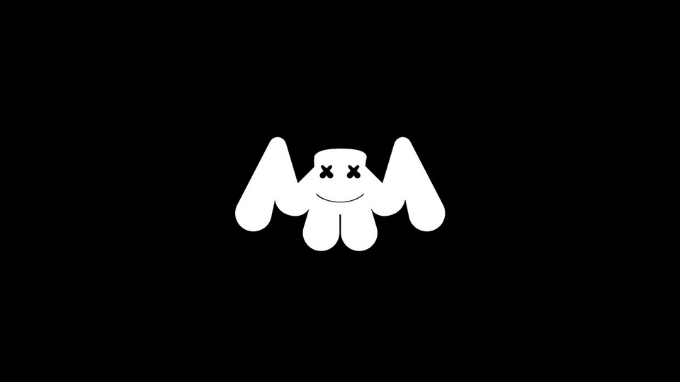 Логотип Marshmello Темный