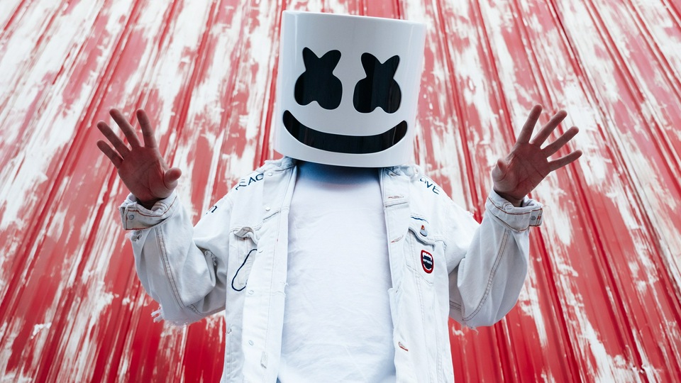 Фотосессия для прессы Marshmello