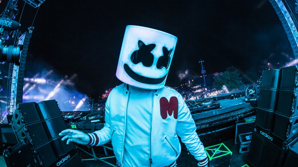 Marshmello 2018 На сцене в прямом эфире Dj 5k