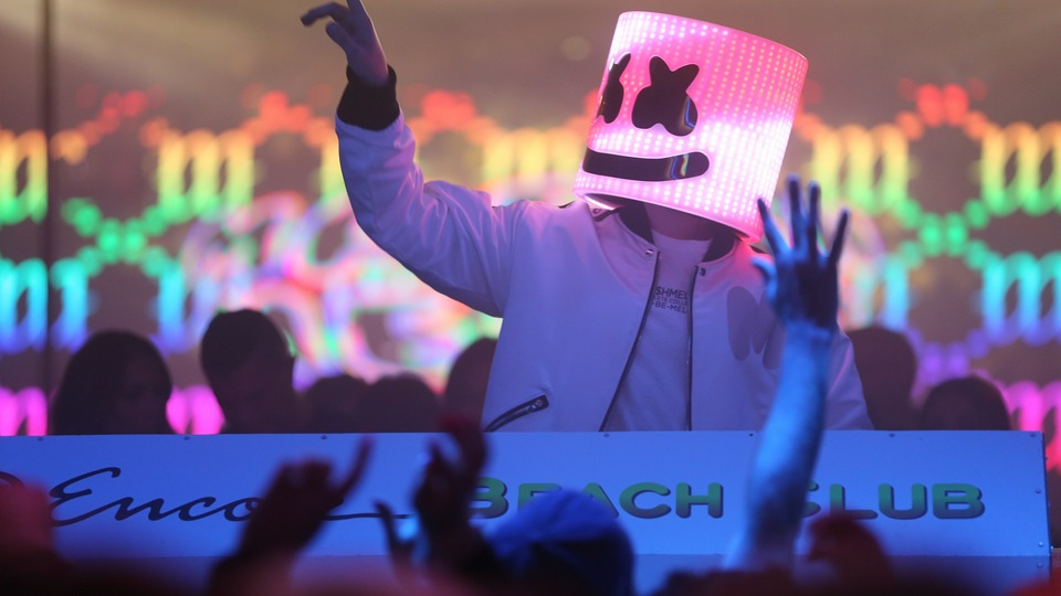 Знаменитый диджей Marshmello