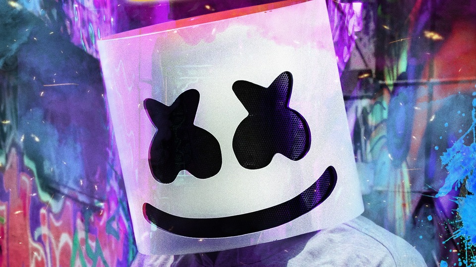 Маска Marshmello 2020 4k