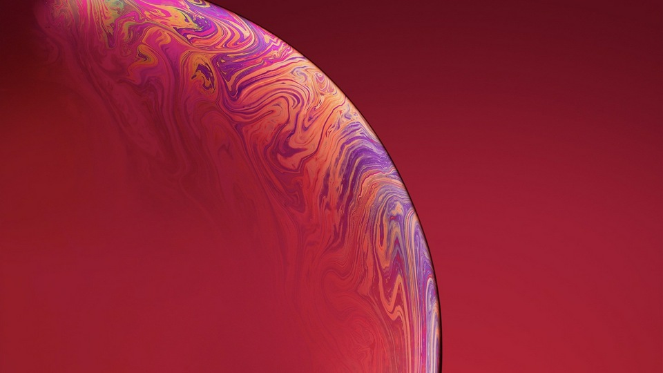 iPhone Xs Double Bubble Красный