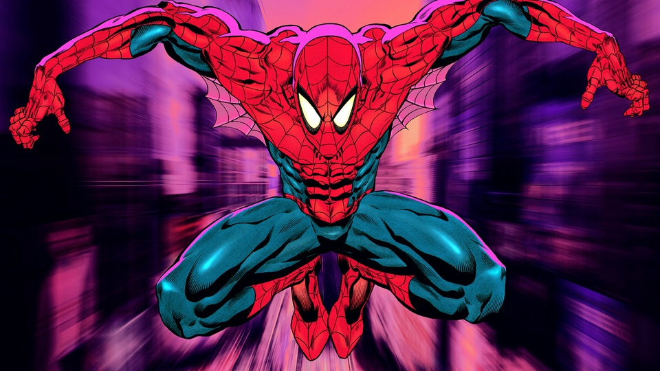 Эскизное искусство Человека-паука