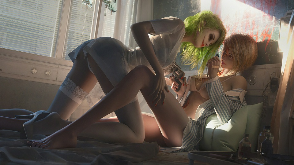 Девушка-Шутник и Пациент