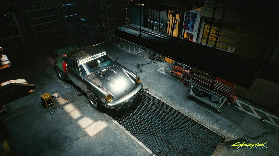 Porsche Cyberpunk 2077 4k