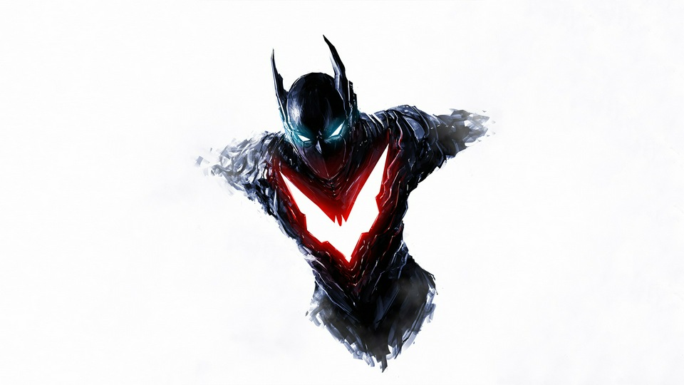 Свечение логотипа летучей мыши Бэтмена