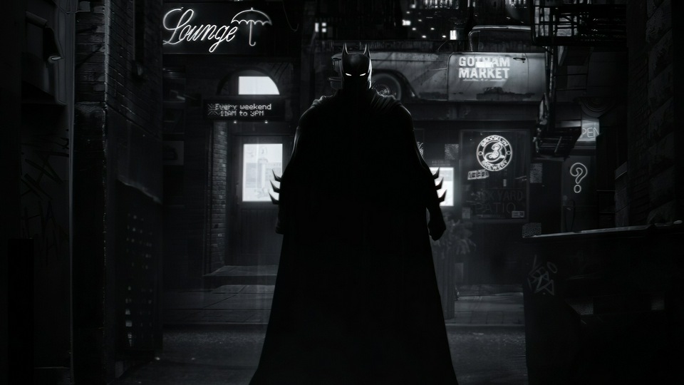 Переулок Бэтмена 4k
