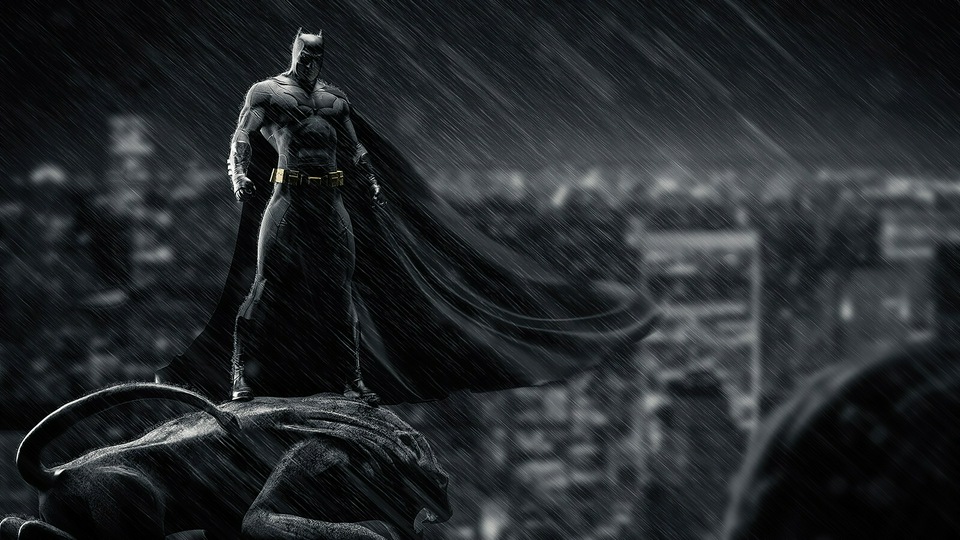 Бэтмен над городом