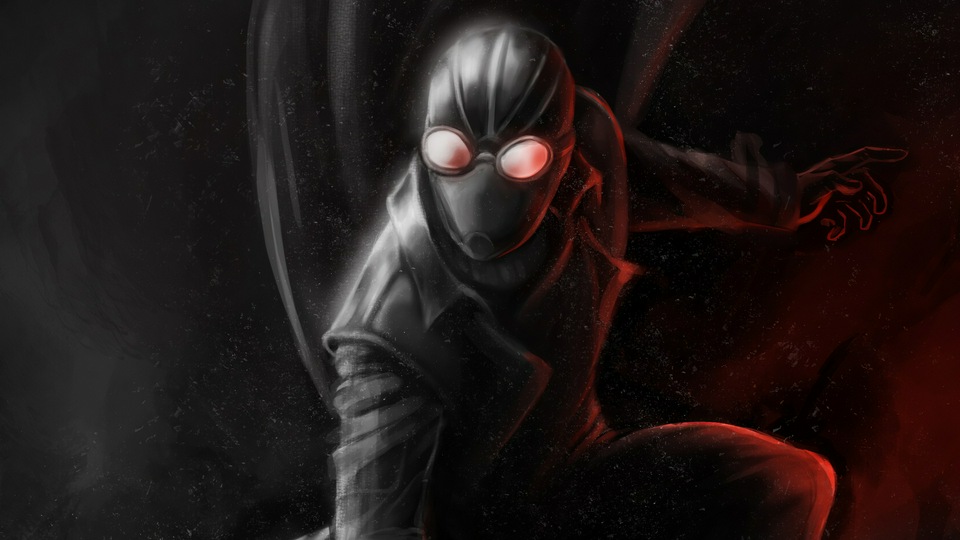 Пальто Нуар Человека-паука 4k