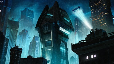 Башня Уэйна 4k