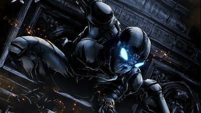 Черный Человек-паук 4k 2020