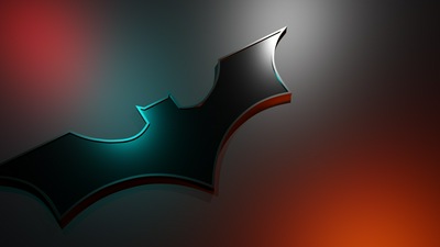 Логотип Бэтмена 4k Art
