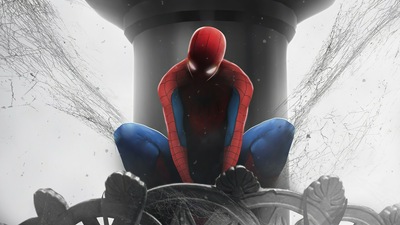 Человек-паук 2020 4k Художественное оформление