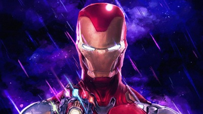 Произведение искусства Iron Man Infinity Stones