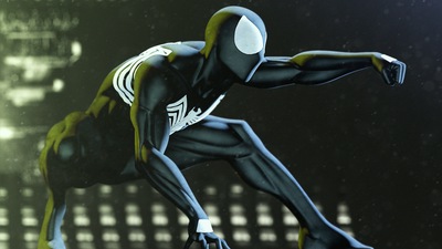 Искусство черного Человека-паука