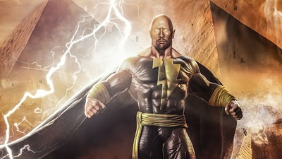 Обложка Black Adam 4k