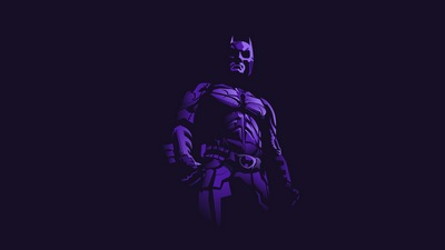 Искусство минимализма Batman 4k